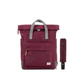 Roka London Bayswater B Ryggsäck 42cm + Waterloo Paraply - Plum