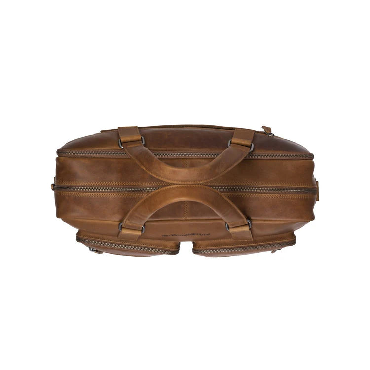 The Chesterfield Brand Misha Datorväska 17" - Cognac