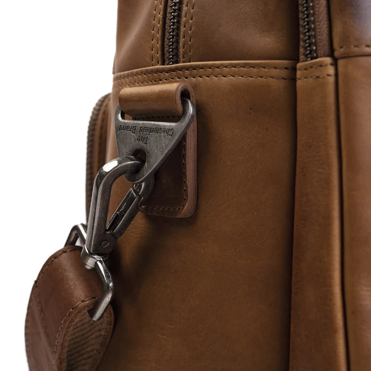 The Chesterfield Brand Misha Datorväska 17" - Cognac
