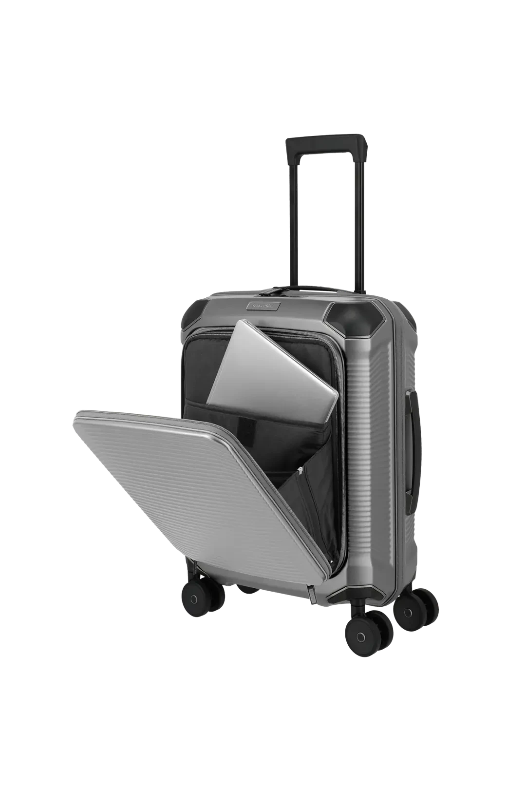 Travelite Millenium Laptopfack Kabinväska 55cm  - Silver