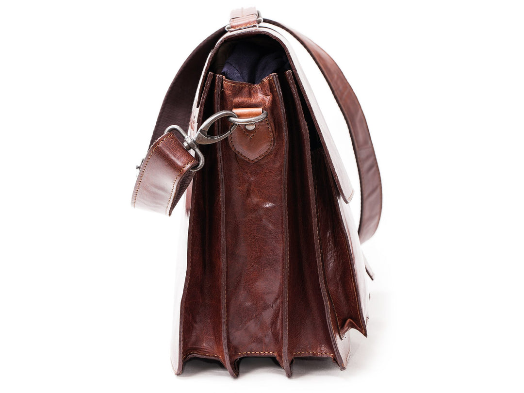 BaooBaoo Datorportfölj 15", 3-fack Brandy