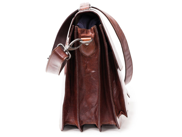 BaooBaoo Datorportfölj 15", 3-fack Brandy