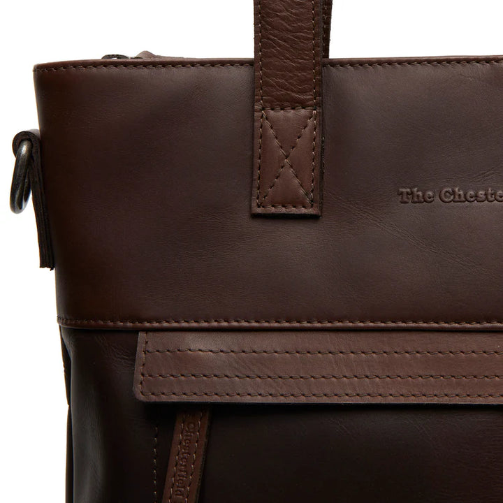The Chesterfield Brand Nunavik Totebag - Cognac