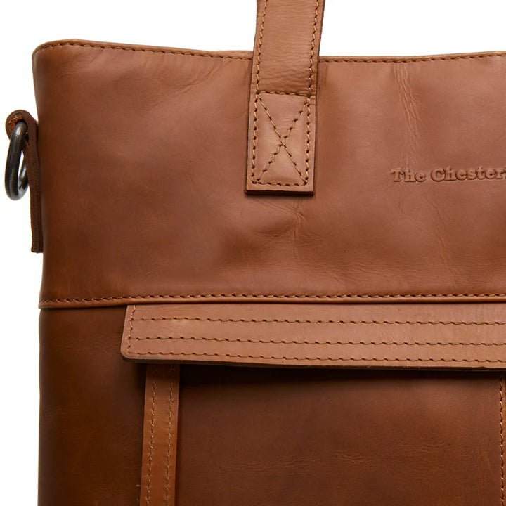 The Chesterfield Brand Nunavik Totebag - Cognac