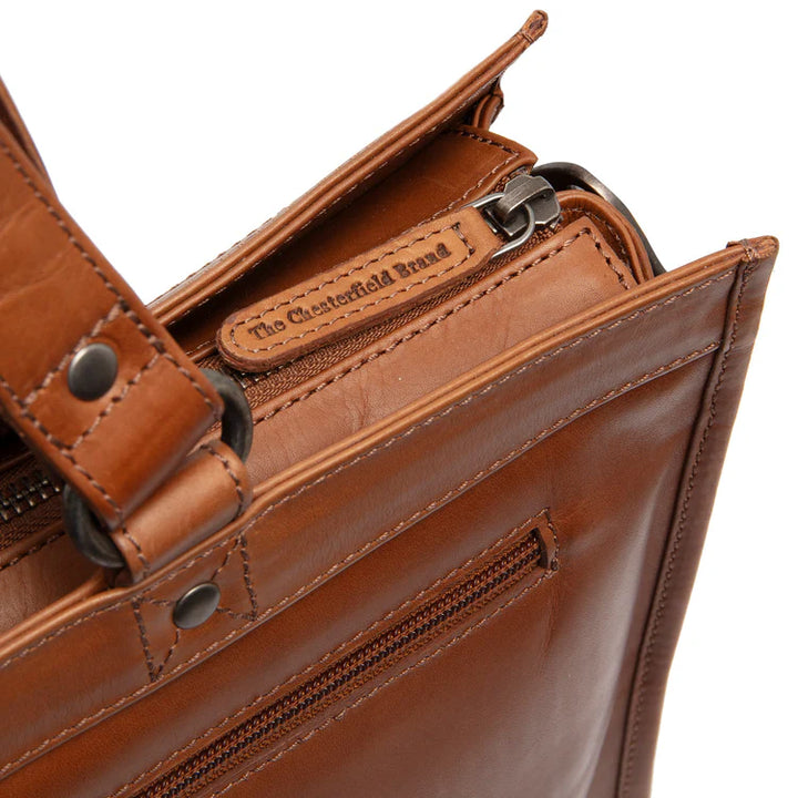 The Chesterfield Brand Manly Shoppingväska - Cognac