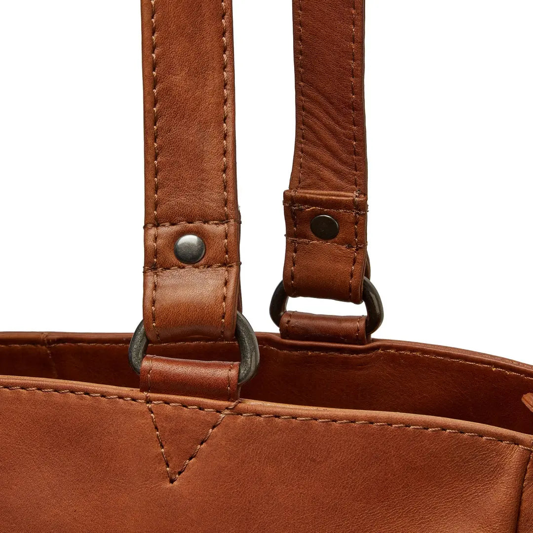 The Chesterfield Brand Berlin Shoppingväska - Mörkbrun