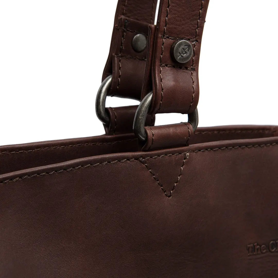 The Chesterfield Brand Berlin Shoppingväska - Mörkbrun