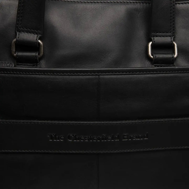 The Chesterfield Brand Elvas Datorväska 16" - Cognac