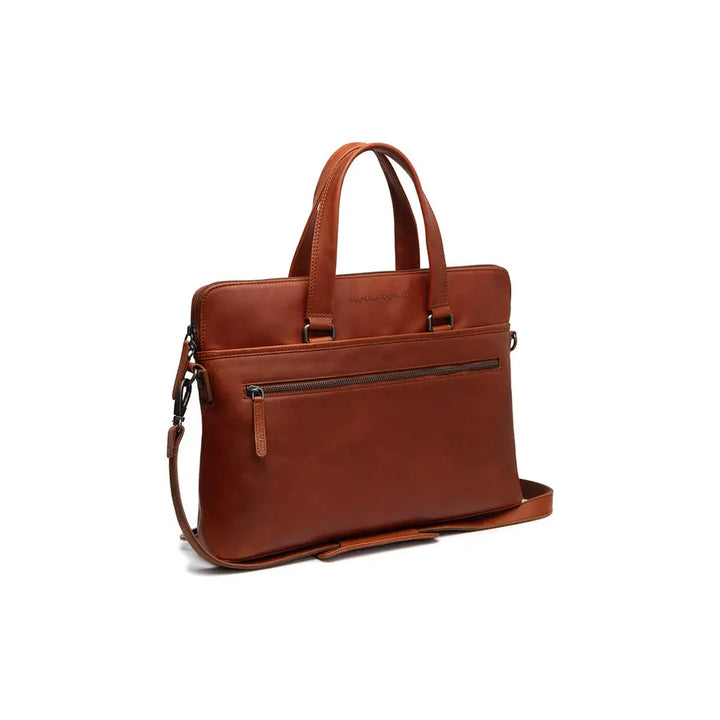 The Chesterfield Brand Elvas Datorväska 16" - Cognac