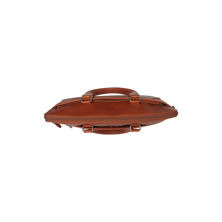 The Chesterfield Brand Elvas Datorväska 16" - Cognac