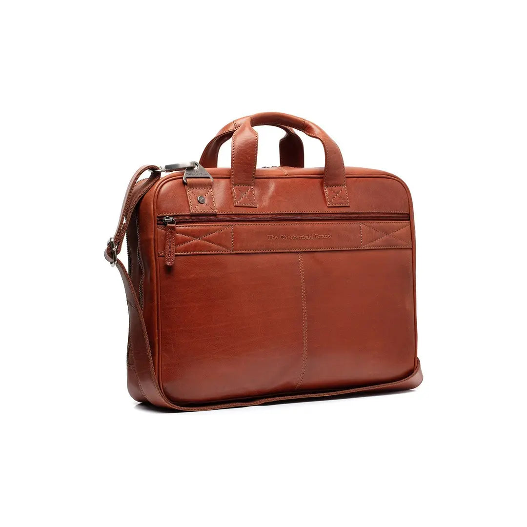 The Chesterfield Brand Iseo Datorväska 15" - Cognac