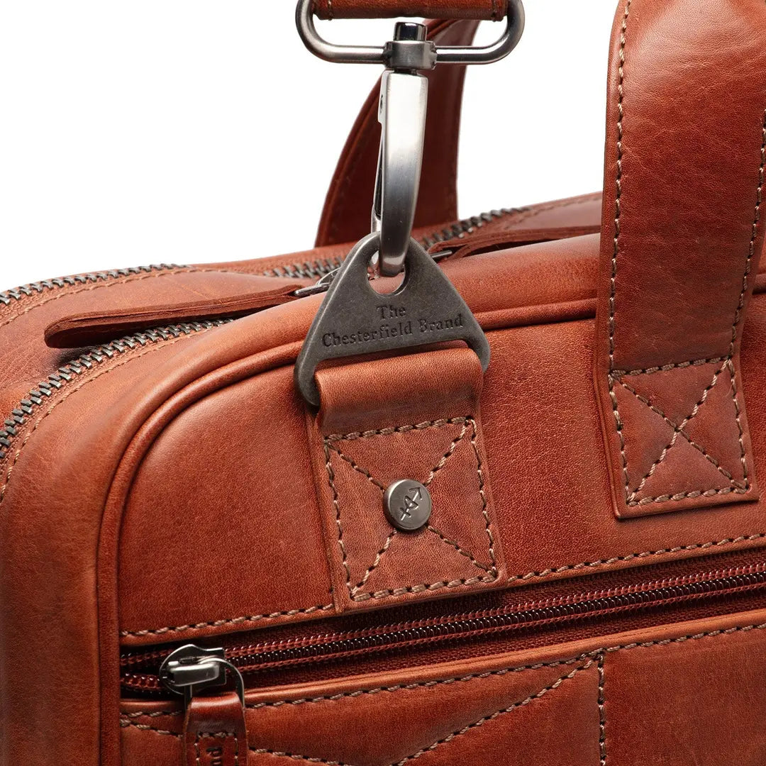 The Chesterfield Brand Iseo Datorväska 15" - Cognac