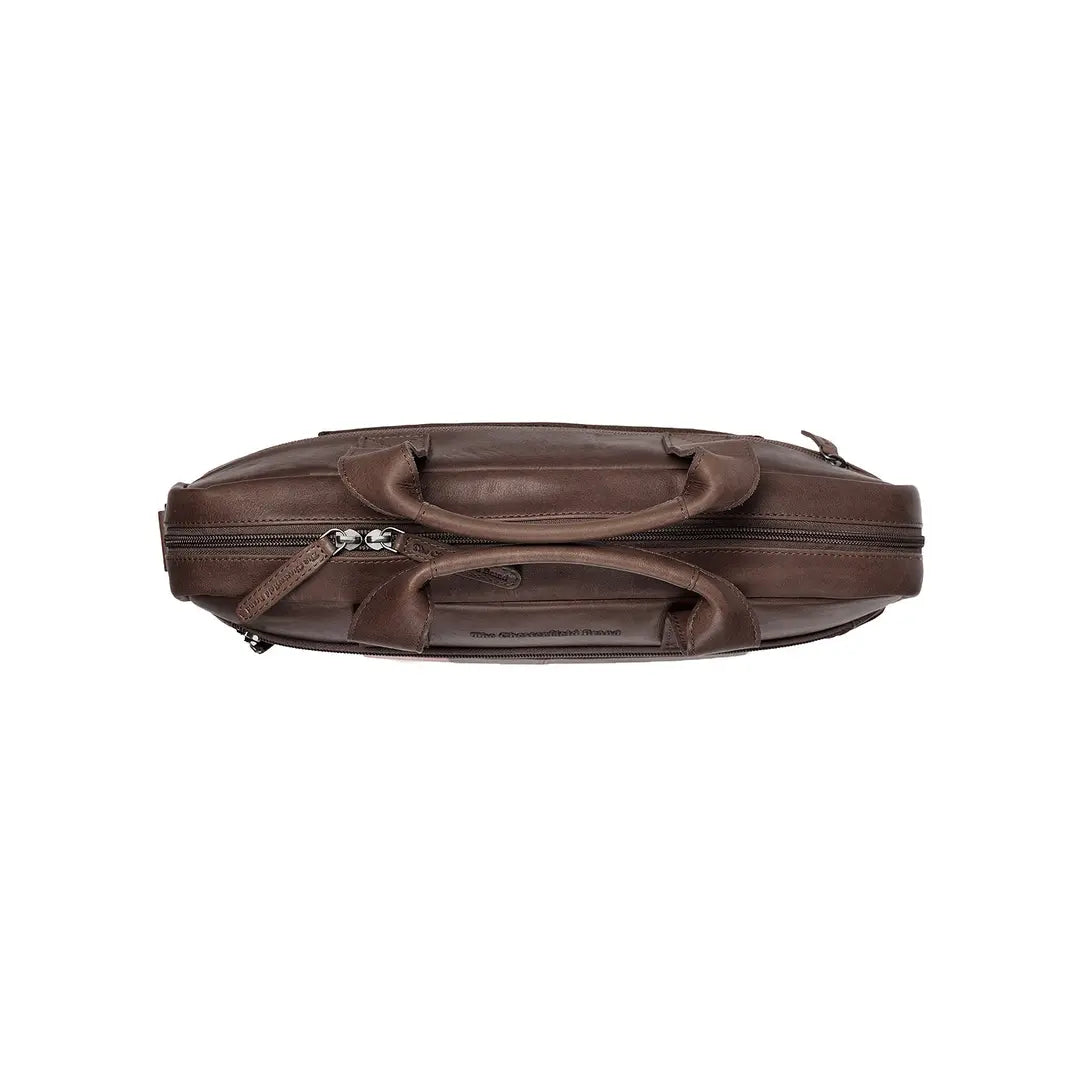 The Chesterfield Brand Calvi Datorväska 15.6" - Mörkbrun