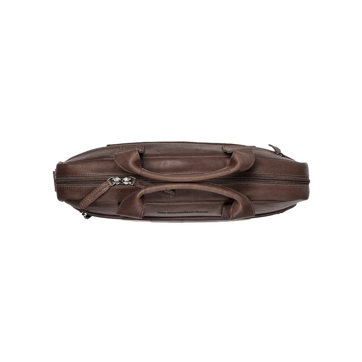 The Chesterfield Brand Calvi Datorväska 15.6" - Mörkbrun