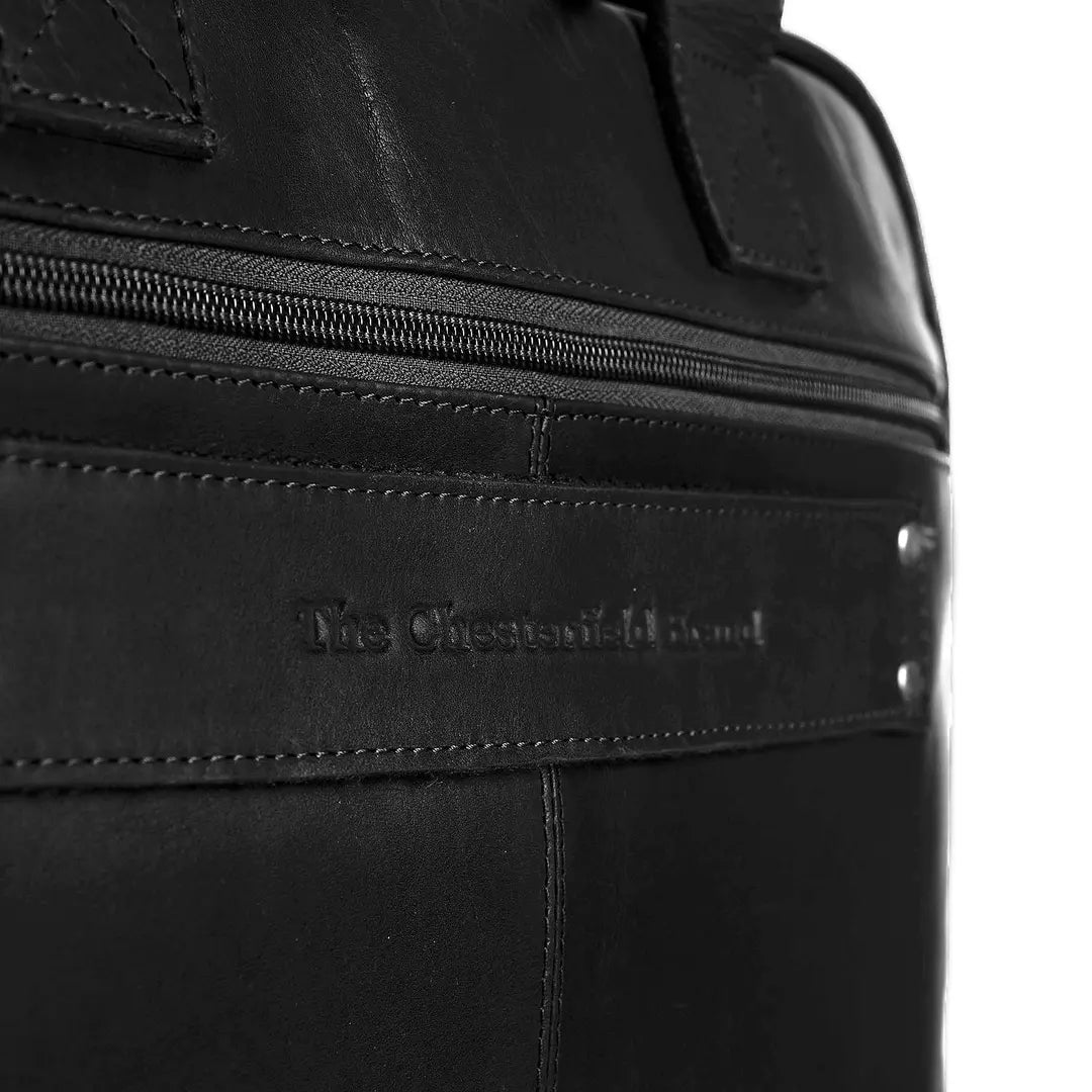 The Chesterfield Brand Calvi Datorväska 15.6" - Mörkbrun