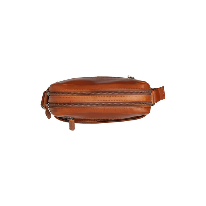 The Chesterfield Brand Arnhem Crossbodyväska - Mörkbrun