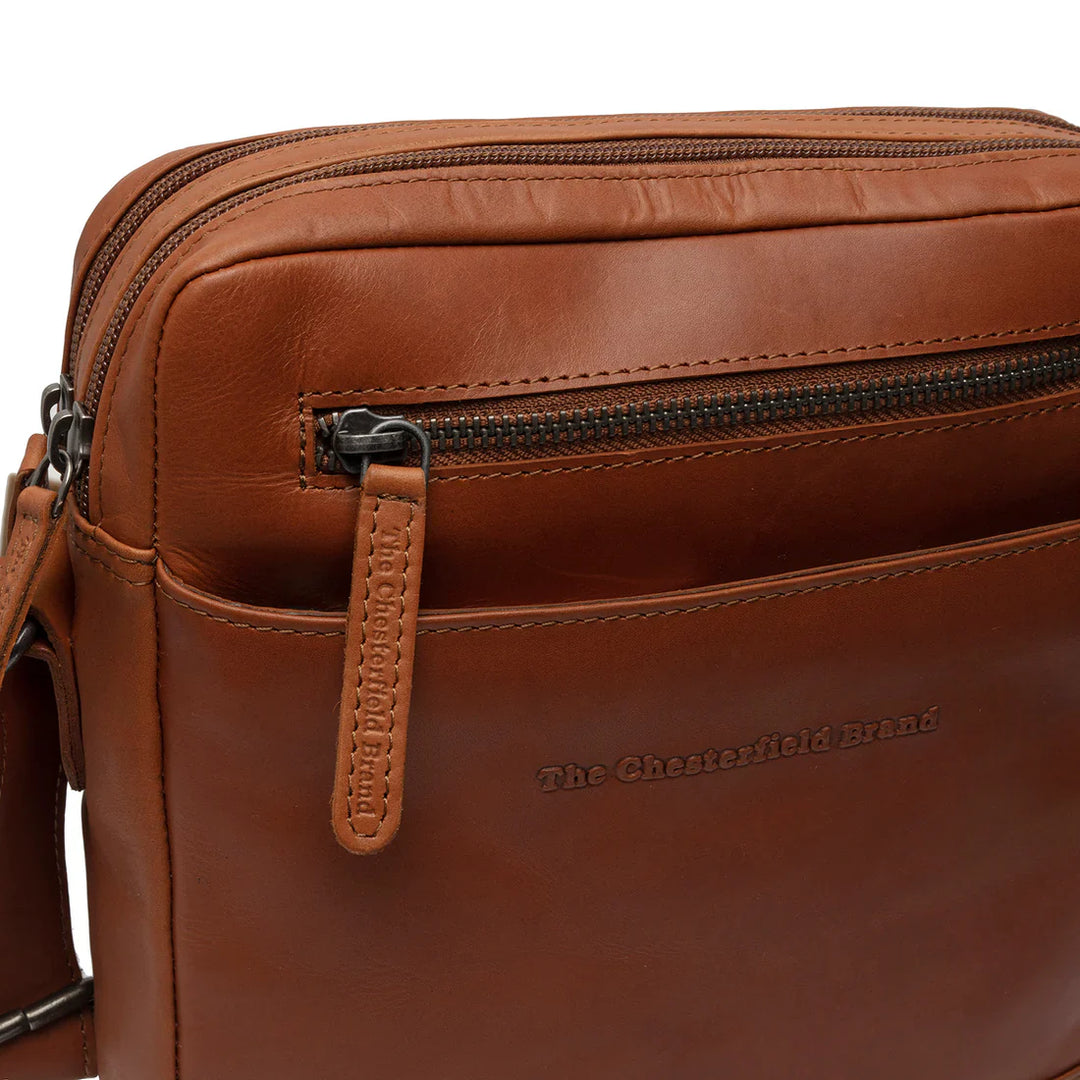 The Chesterfield Brand Arnhem Crossbodyväska - Mörkbrun