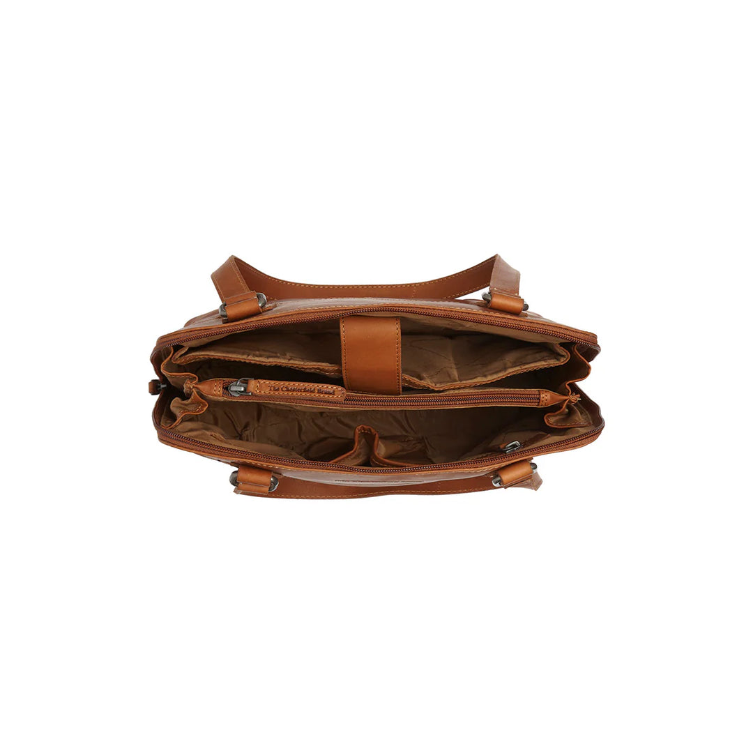 The Chesterfield Brand Belgrado Axelväska - Cognac