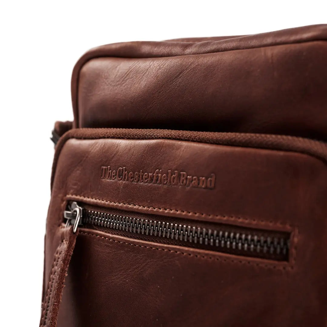 The Chesterfield Brand Birmingham Axelremsväska - Cognac