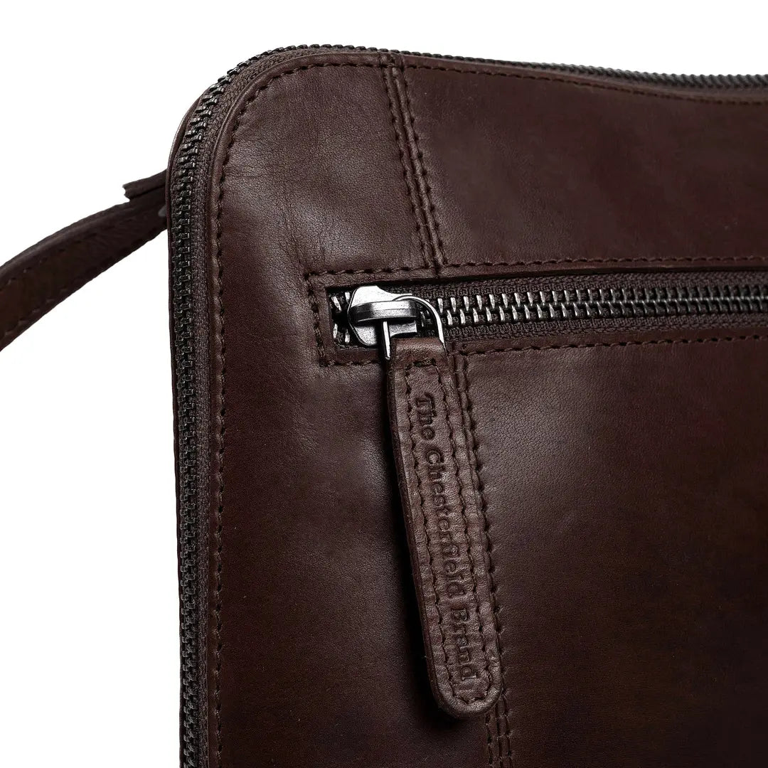 The Chesterfield Brand River Axelremsväska - Cognac