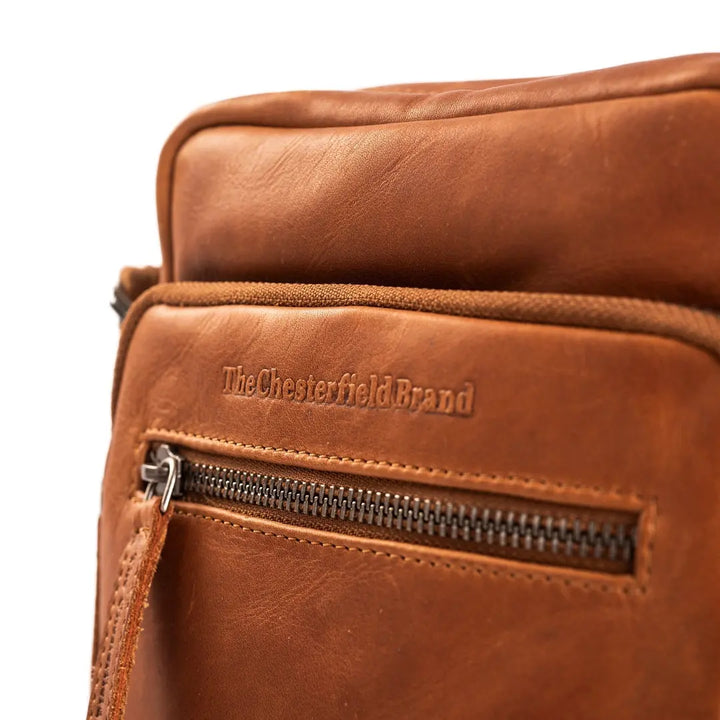 The Chesterfield Brand Birmingham Axelremsväska - Cognac