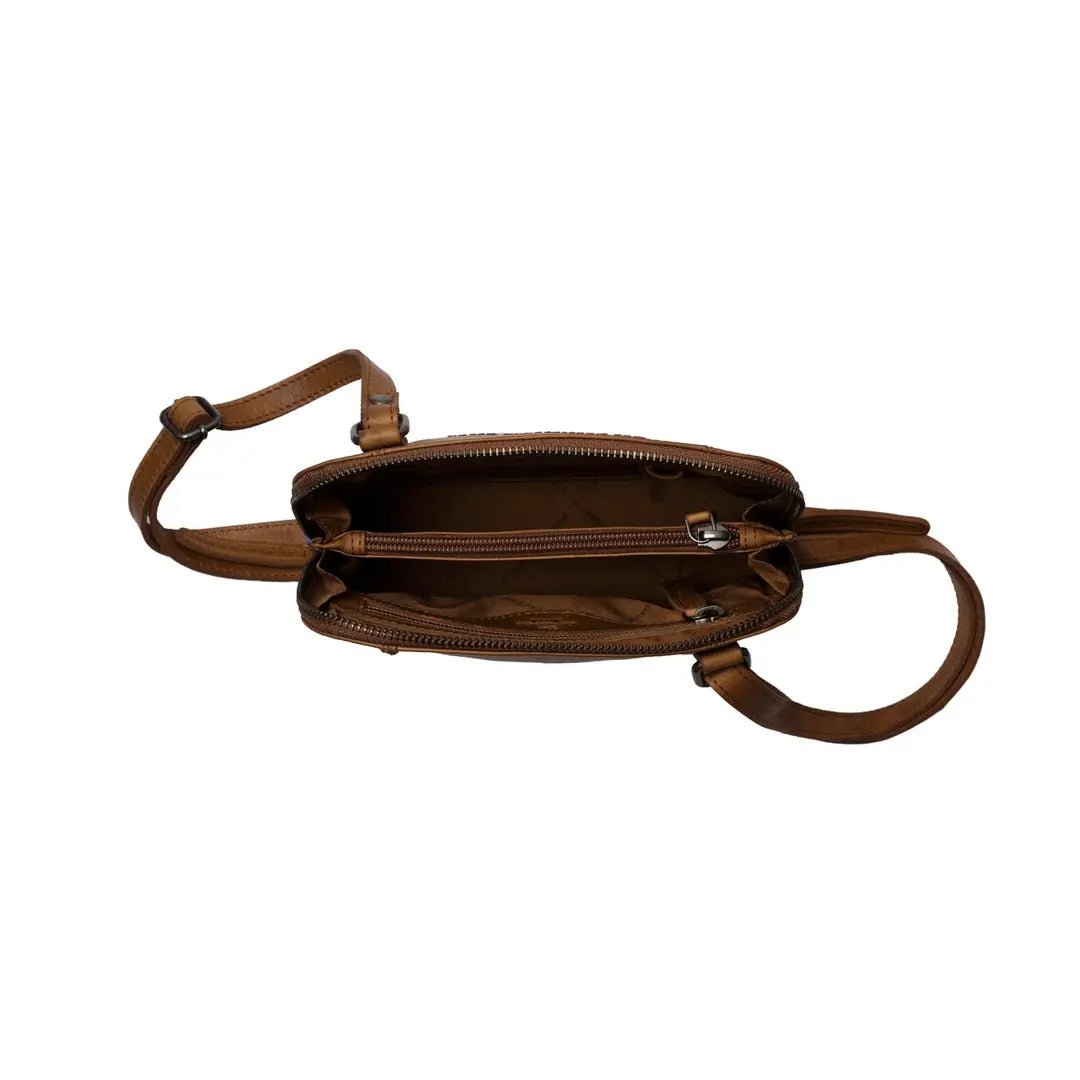 The Chesterfield Brand River Axelremsväska - Cognac