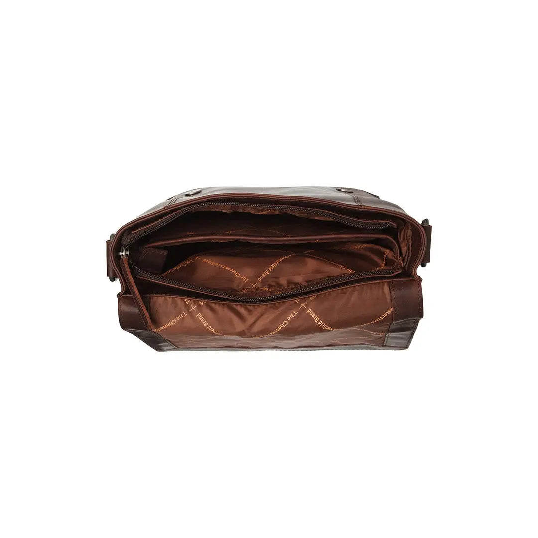 The Chesterfield Brand Adelanto Crossbodyväska - Cognac