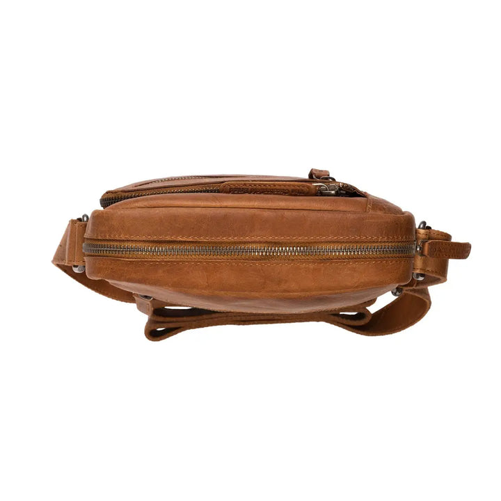 The Chesterfield Brand Dessau Crossbodyväska - Cognac