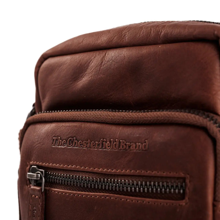 The Chesterfield Brand Bremen  Axelremsväska - Cognac