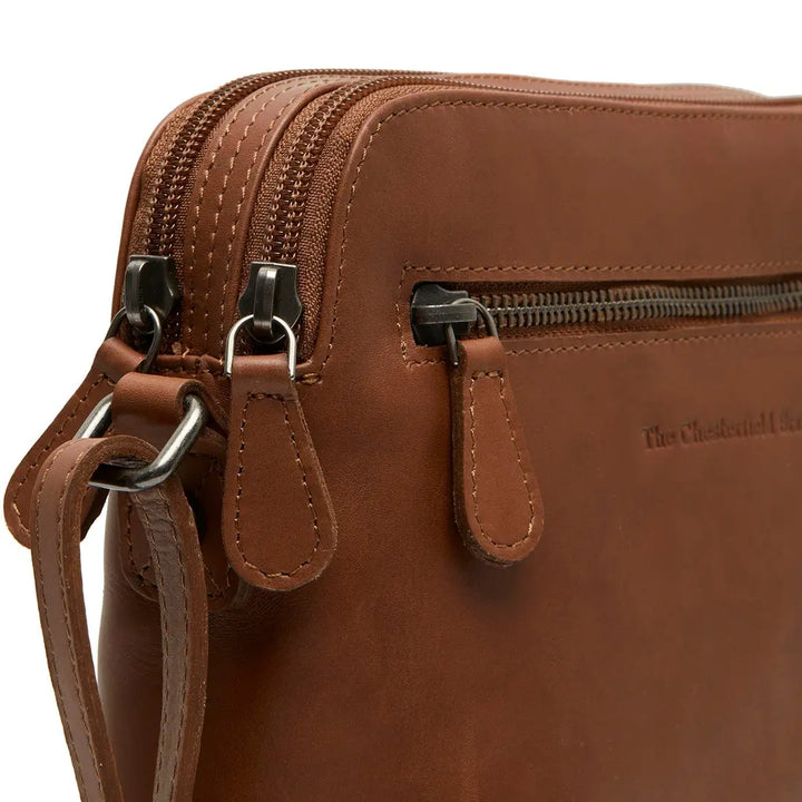 The Chesterfield Brand Nebraska Axelremsväska - Cognac