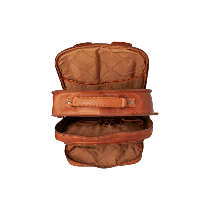 The Chesterfield Brand Lennox Ryggsäck  - Mörkbrun