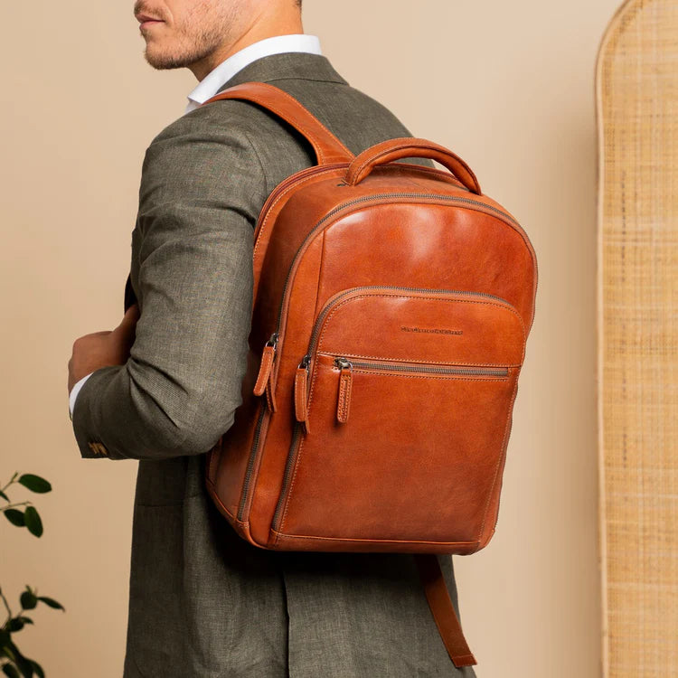 The Chesterfield Brand Maggiore Datorryggsäck 15" - Svart