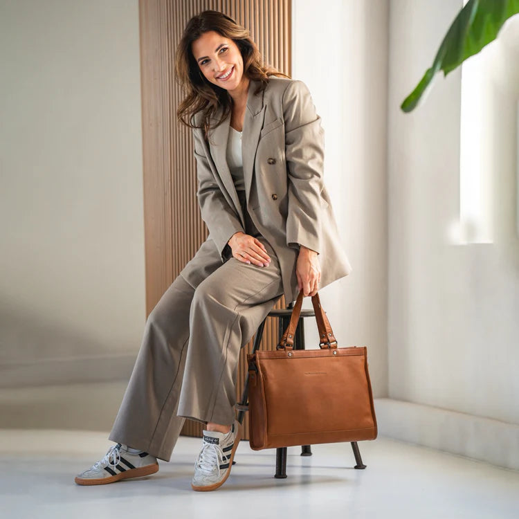 The Chesterfield Brand Manly Shoppingväska - Cognac