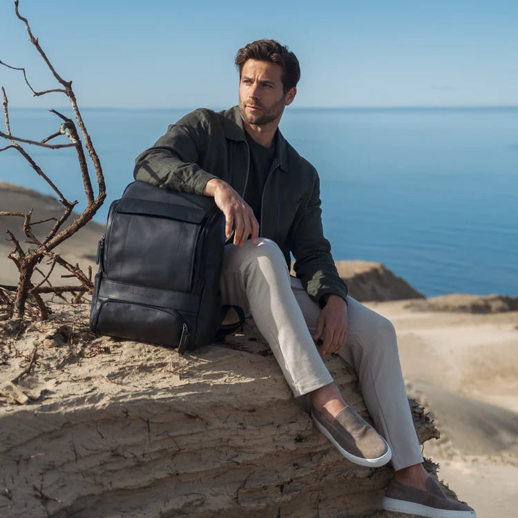 The Chesterfield Brand Rich Ryggsäck - Mörkbrun