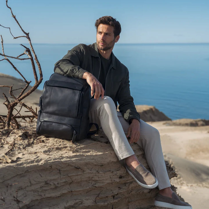 The Chesterfield Brand Rich Ryggsäck - Mörkbrun
