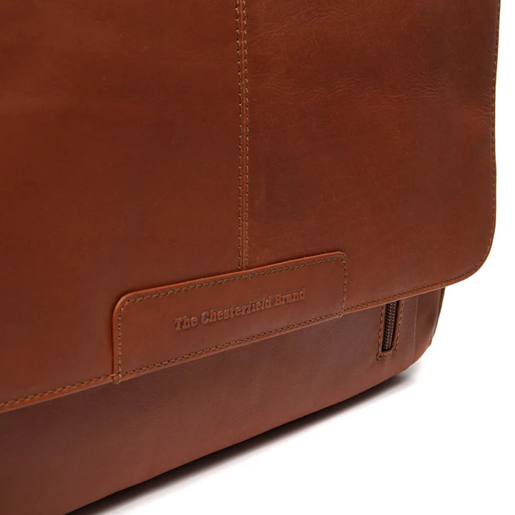 The Chesterfield Brand Richard Datorväska 15.4" - Cognac