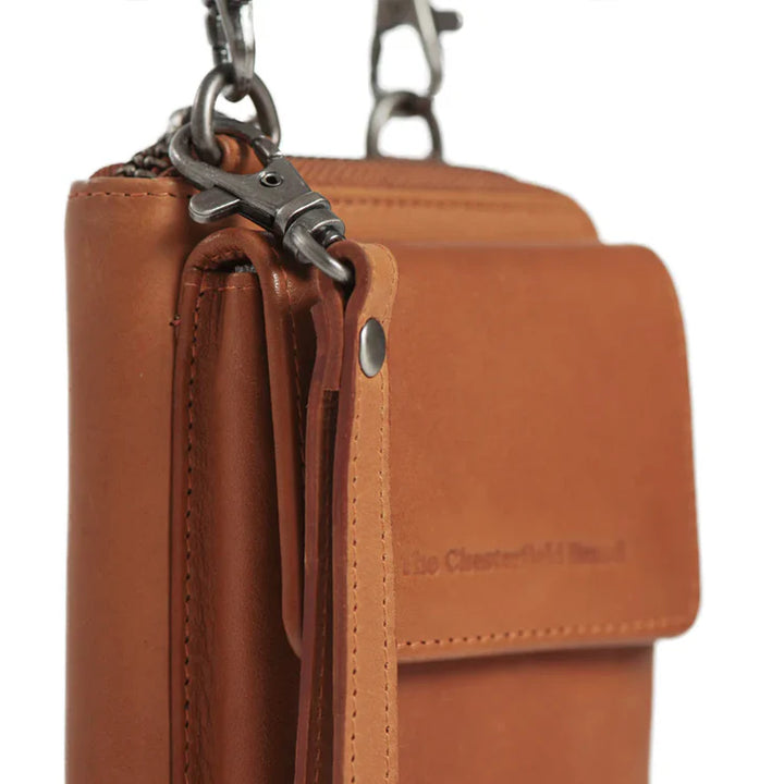The Chesterfield Brand Malaga Mobilväska - Cognac