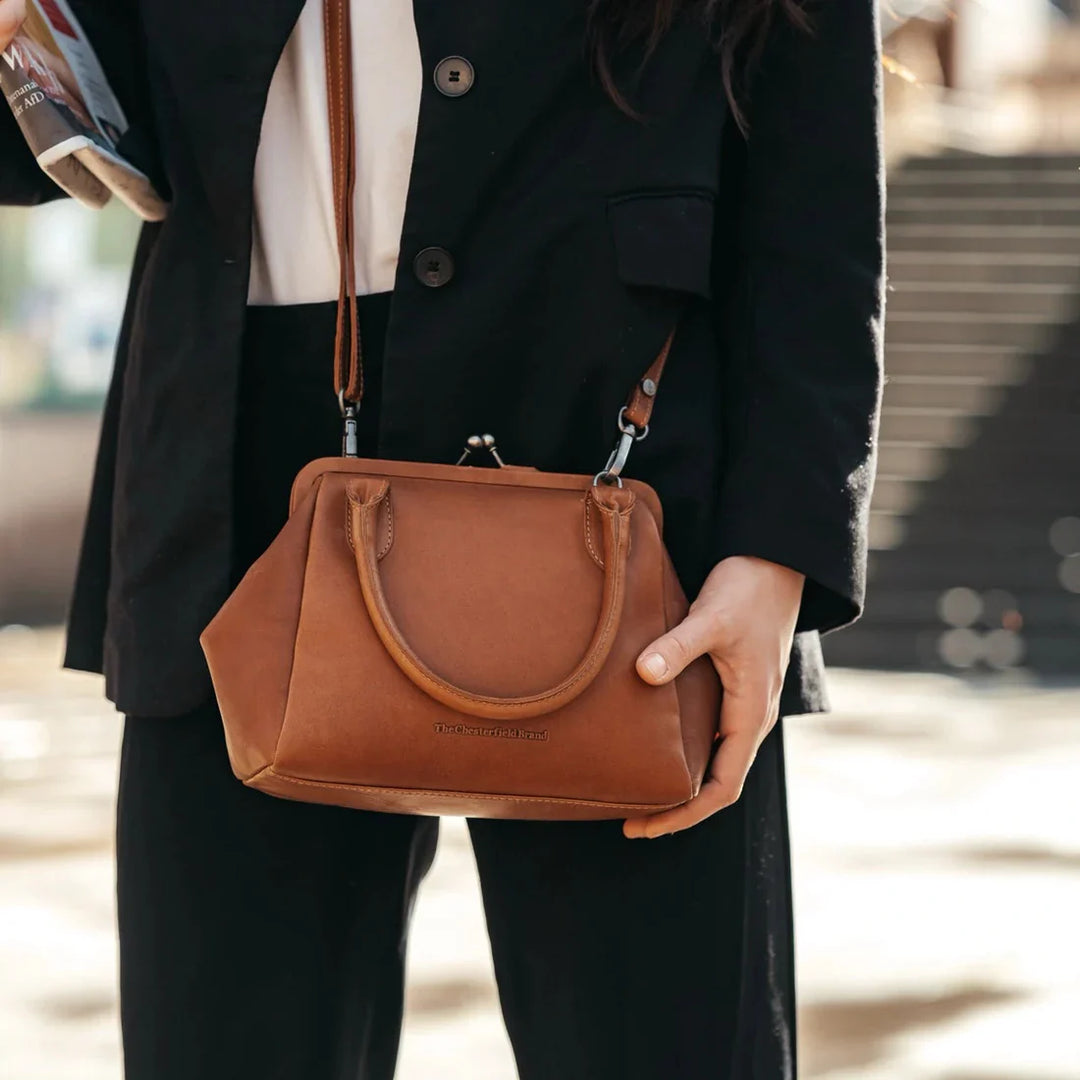 The Chesterfield Brand Chili Axelväska - Cognac