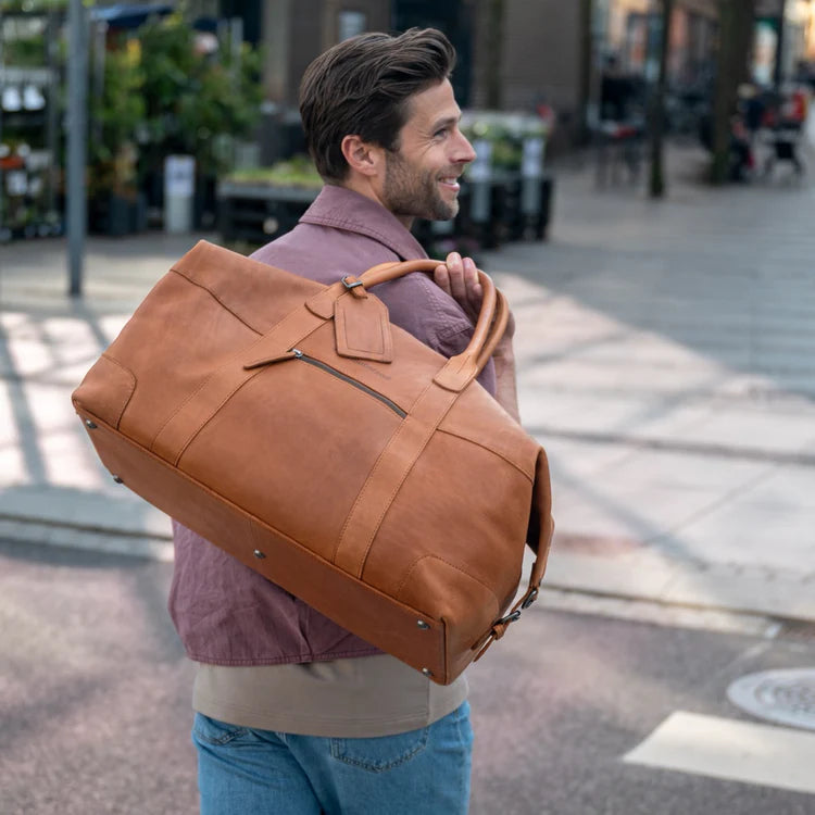 The Chesterfield Brand Portsmouth Weekendväska - Cognac