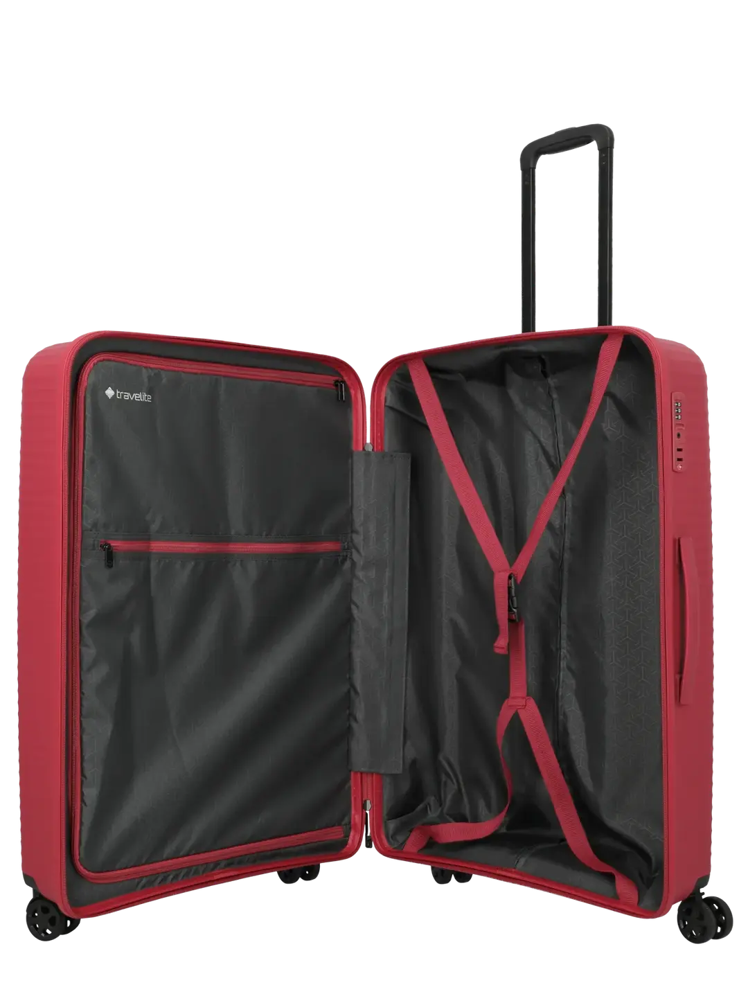 Travelite Air Stripe Kabinväska 55cm - Röd