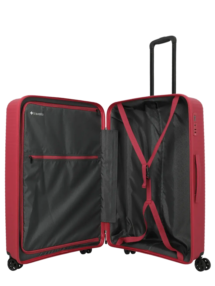 Travelite Air Stripe Kabinväska 55cm - Röd