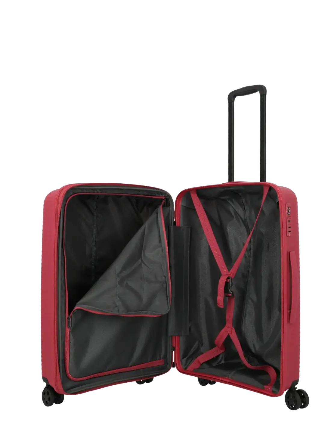 Travelite Air Stripe Kabinväska 55cm - Röd