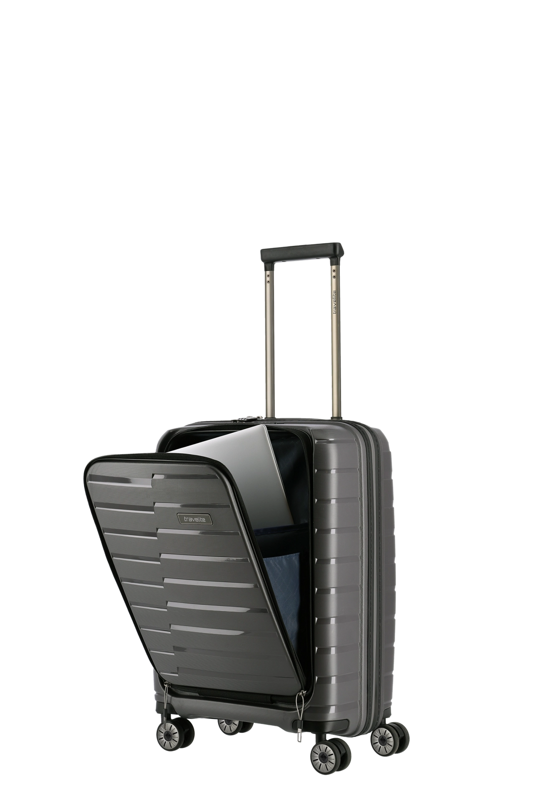 Travelite Air Base Laptopfront Kabinväska 55 cm - Antracit