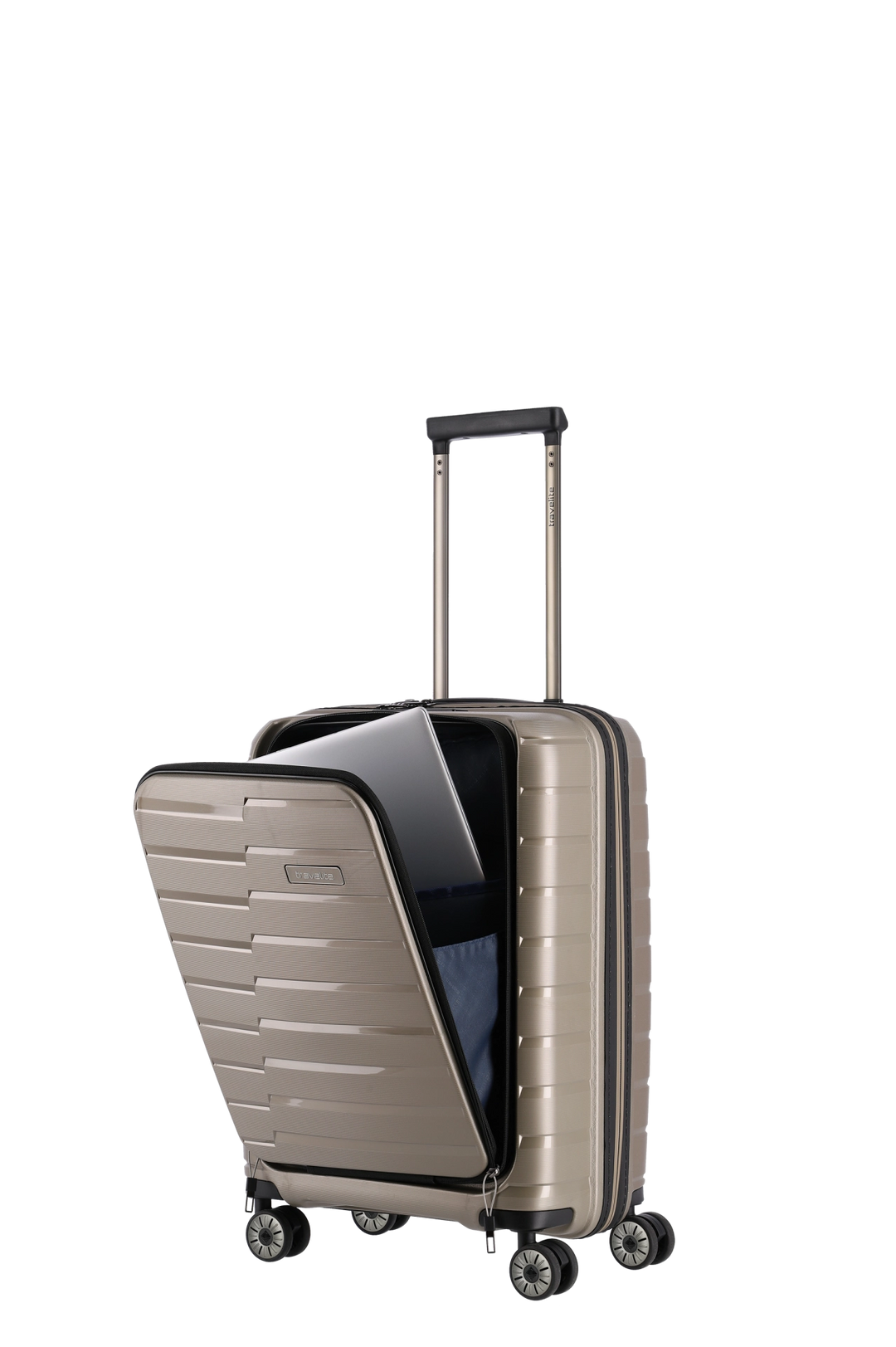 Travelite Air Base Laptopfront Kabinväska 55 cm - Antracit