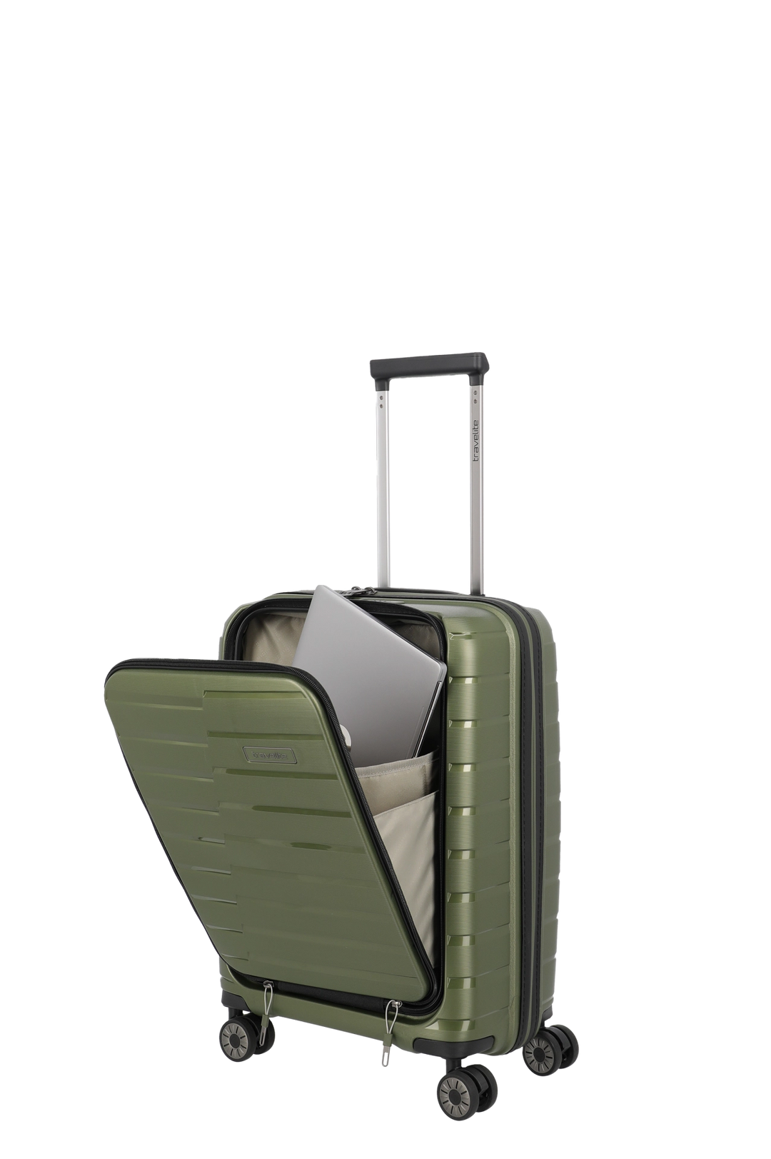 Travelite Air Base Laptopfront Kabinväska 55 cm - Antracit