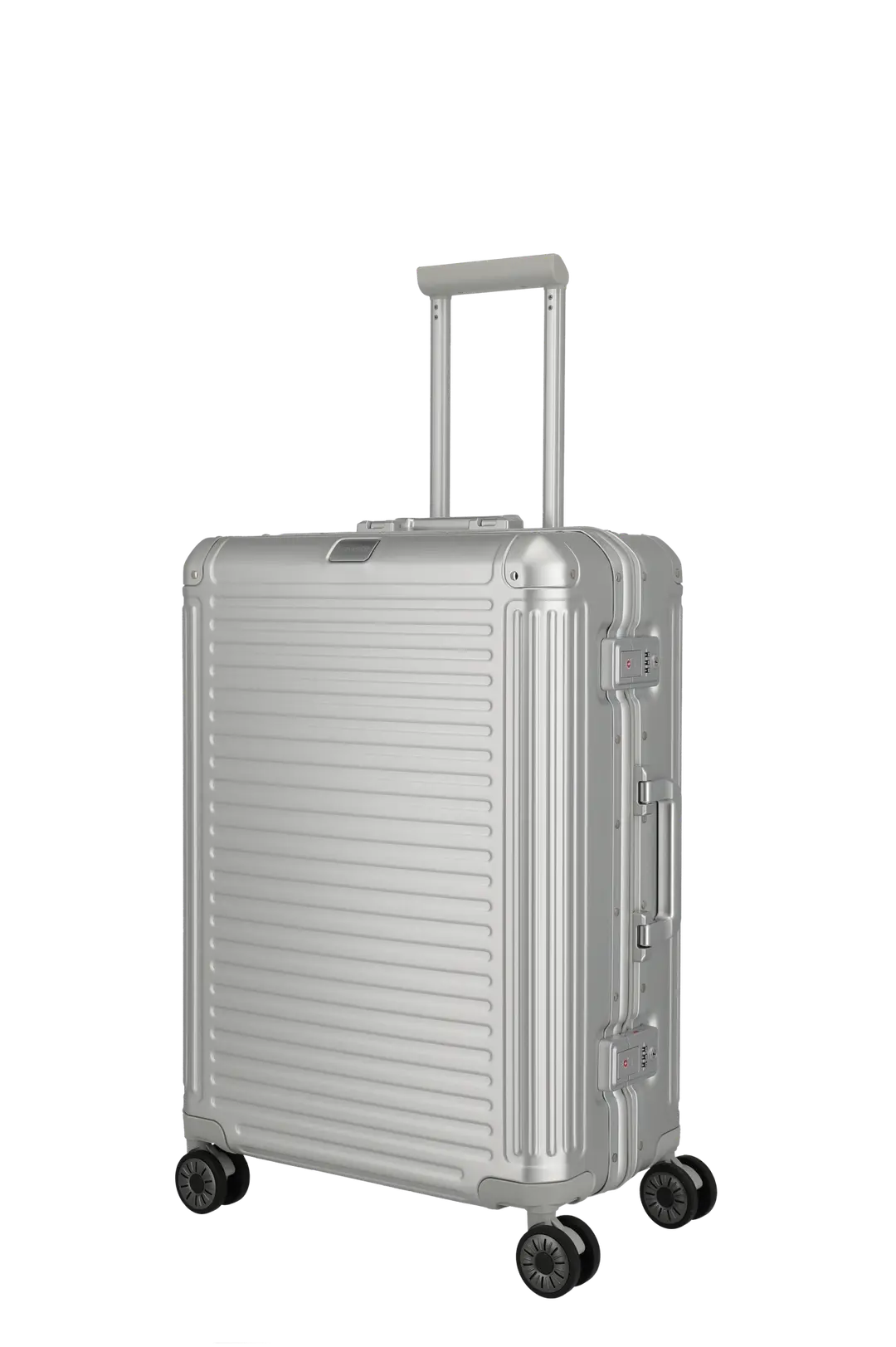 Travelite Next Mellanstor Resväska 67cm - Aluminium