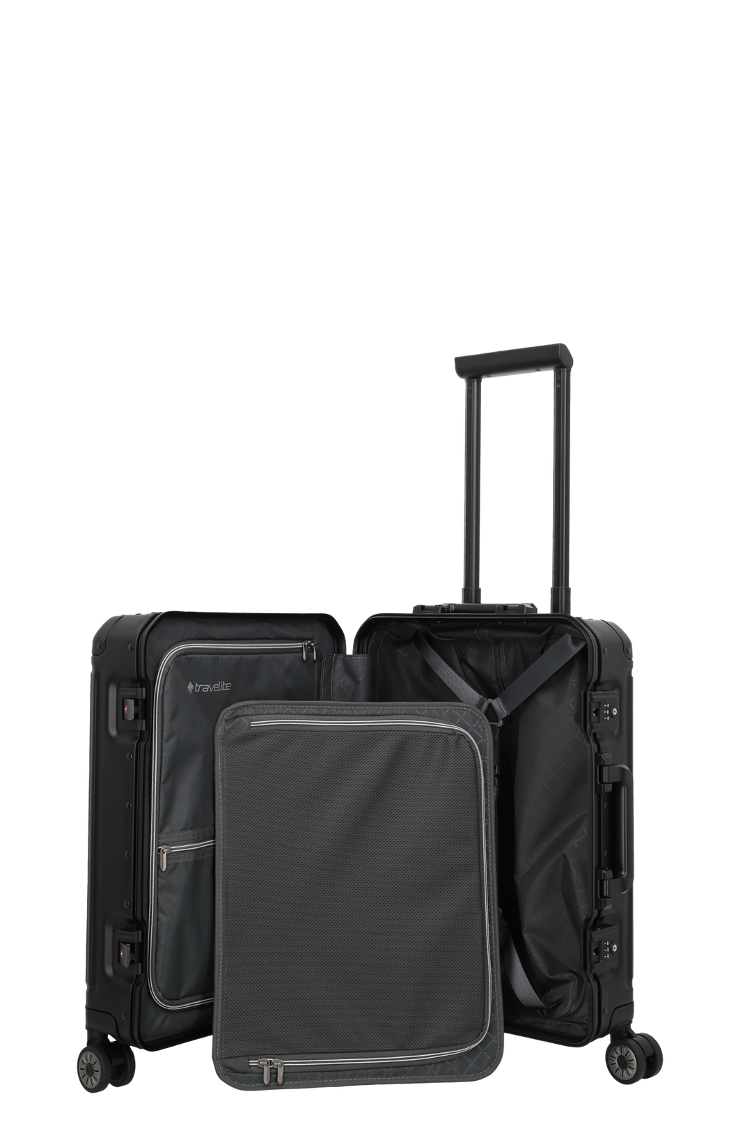 Travelite Next Kabinväska 55cm - Aluminium