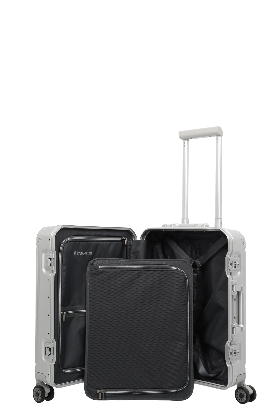 Travelite Next Kabinväska 55cm - Aluminium