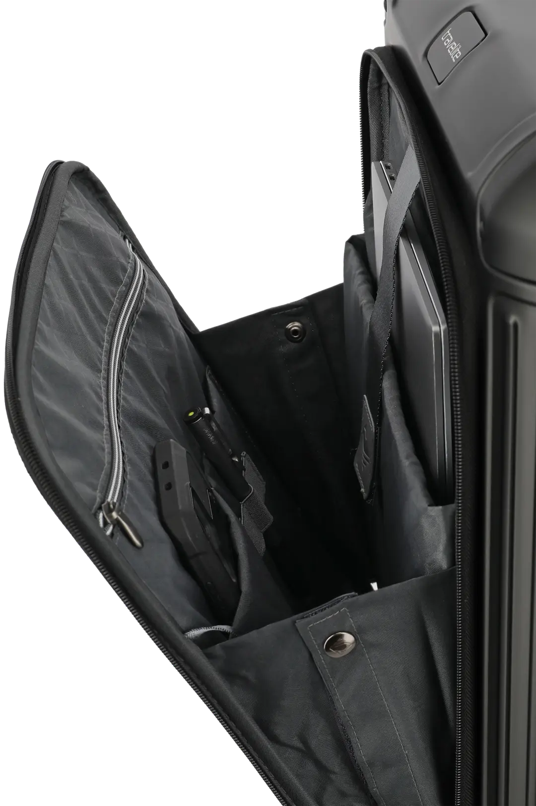Travelite Next Laptopfront Kabinväska 55cm - Svart