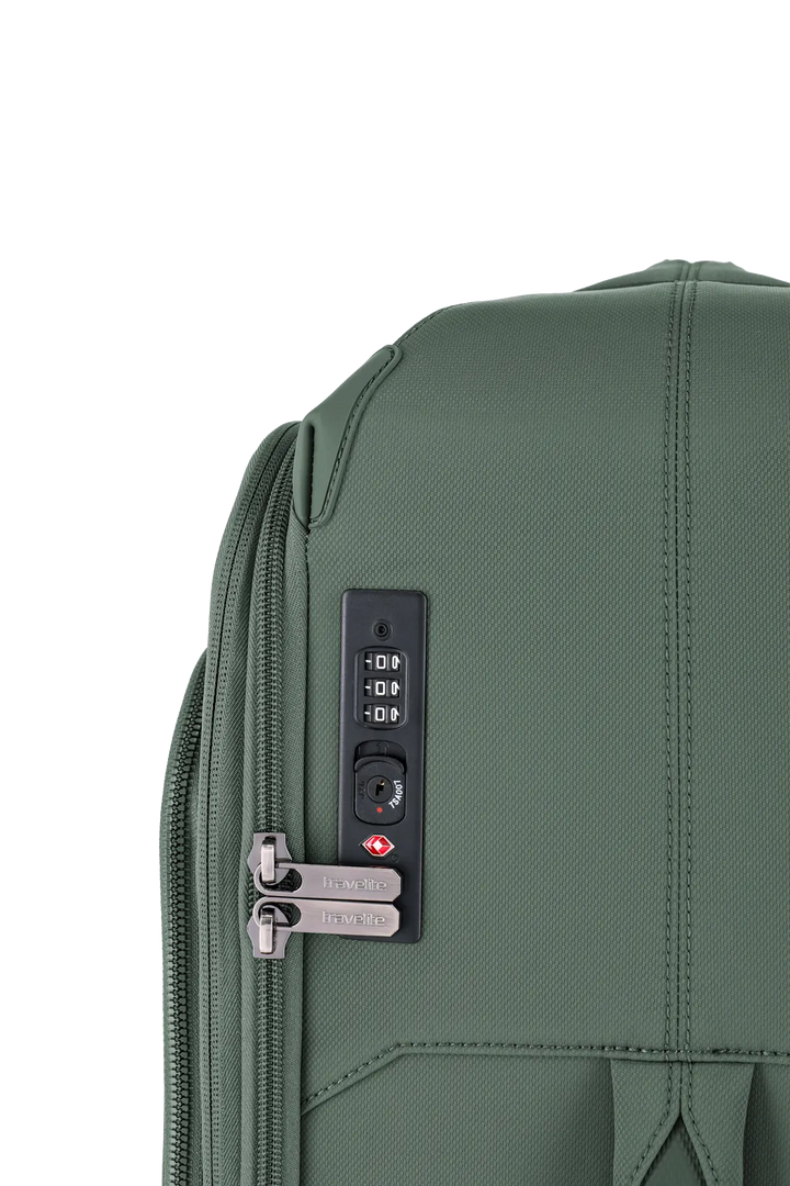 Travelite Priima Stor Resväska 79cm - Olivgrön